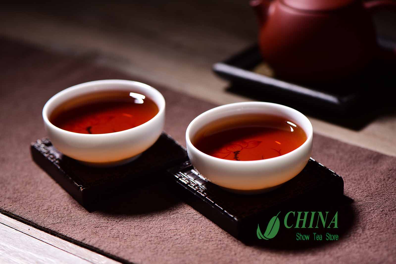 1999 Chinese Royal Puer Cake TEA china tea brand puerh tea Purple Seal Pu'er Tea